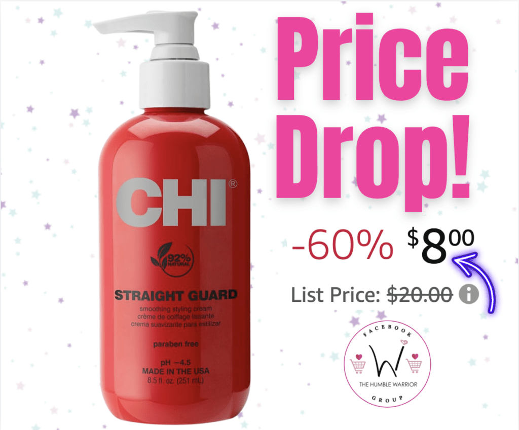 Chi Straight Guard Smoothing Styling Cream!